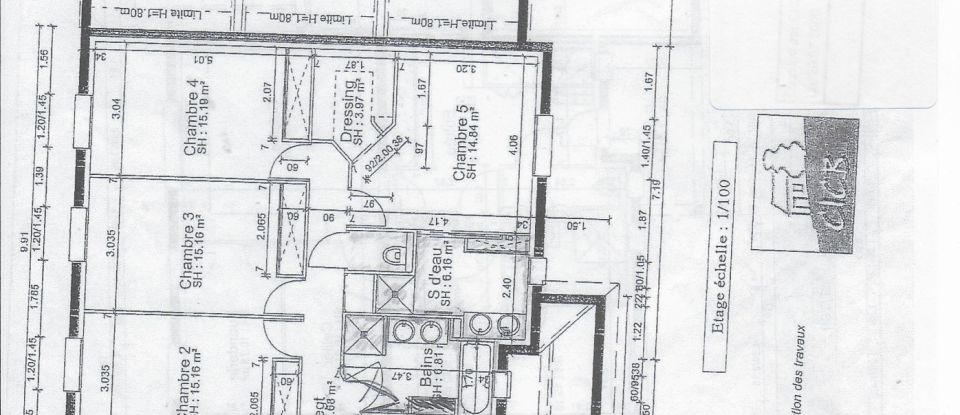 Maison 10 pièces de 242 m² à Verrières (86410)