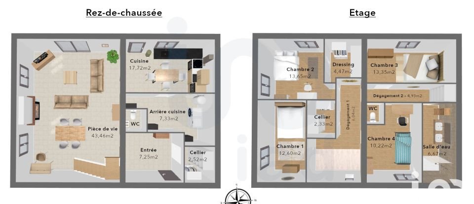 Maison 5 pièces de 155 m² à La Rochelle (17000)