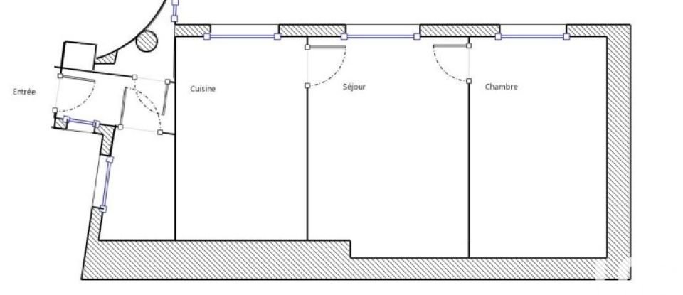 Appartement 2 pièces de 35 m² à Paris (75018)