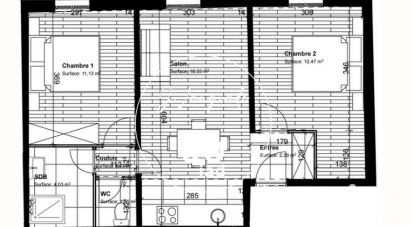 Appartement 3 pièces de 52 m² à Osny (95520)