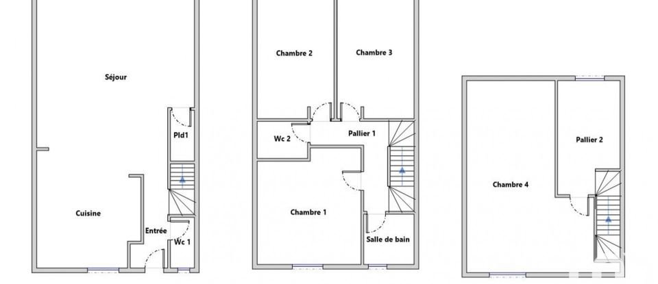 Maison 5 pièces de 96 m² à Bois-d'Arcy (78390)