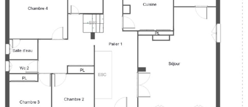 Maison traditionnelle 7 pièces de 210 m² à Léguevin (31490)