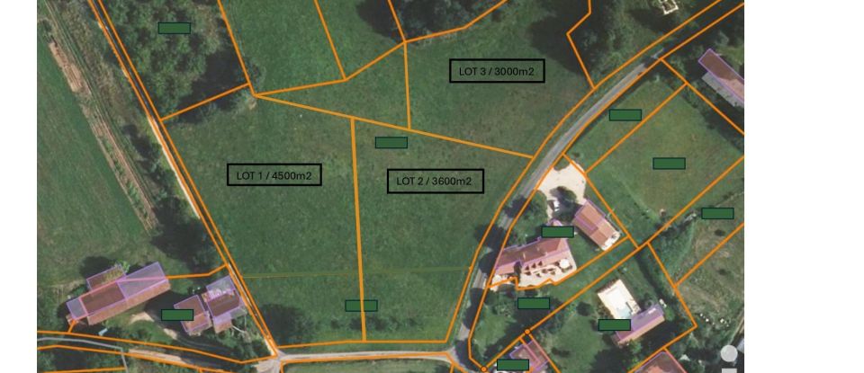 Land of 4,500 m² in Nabirat (24250)