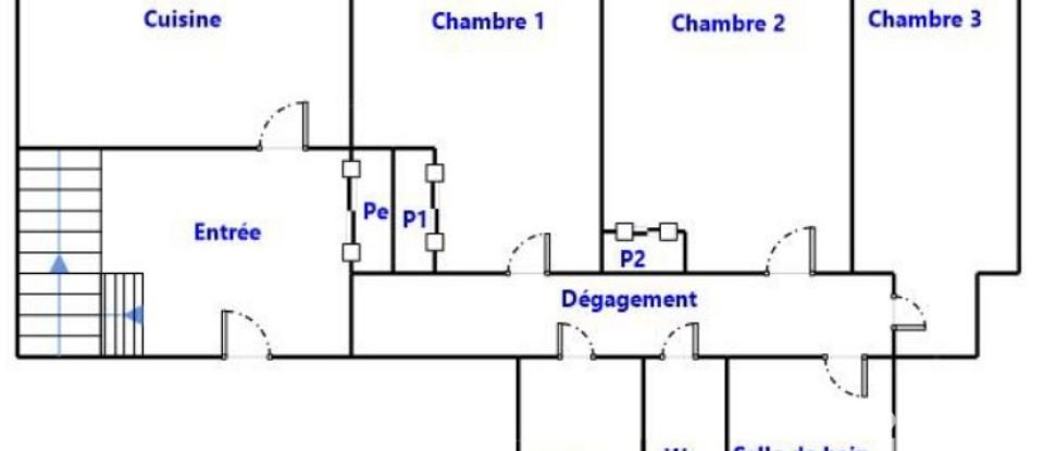 Duplex 6 pièces de 109 m² à Brest (29200)