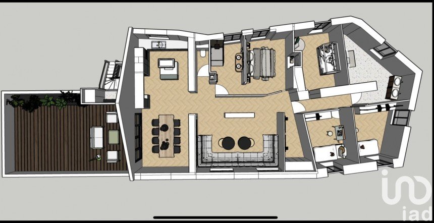 Duplex 5 pièces de 186 m² à Nantes (44300)