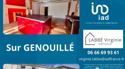 House 6 rooms of 134 m² in Genouillé (17430)