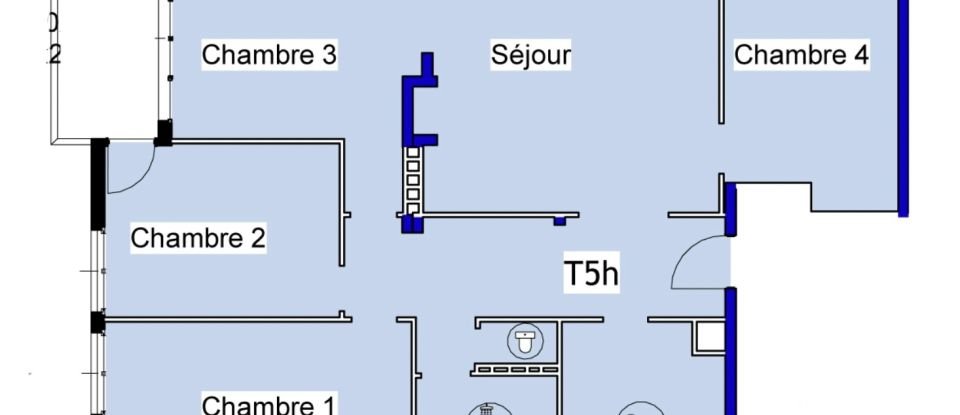 Appartement 5 pièces de 85 m² à La Celle-Saint-Cloud (78170)