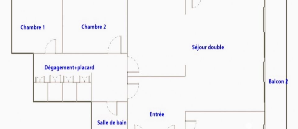 Apartment 3 rooms of 90 m² in Meudon (92190)