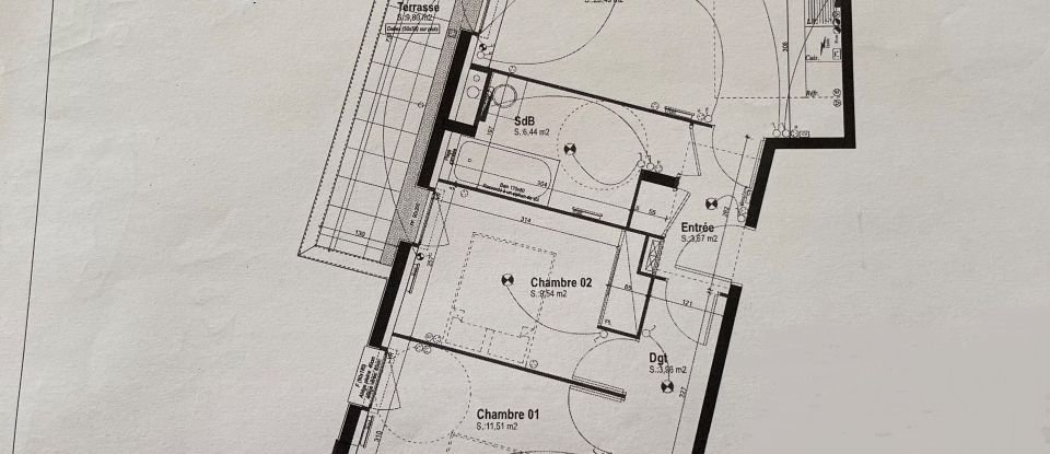 Appartement 3 pièces de 64 m² à Pessac (33600)