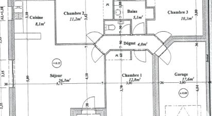 Maison 4 pièces de 79 m² à Saint-Michel-Chef-Chef (44730)