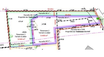 Land of 505 m² in Saint-Victor-de-Cessieu (38110)