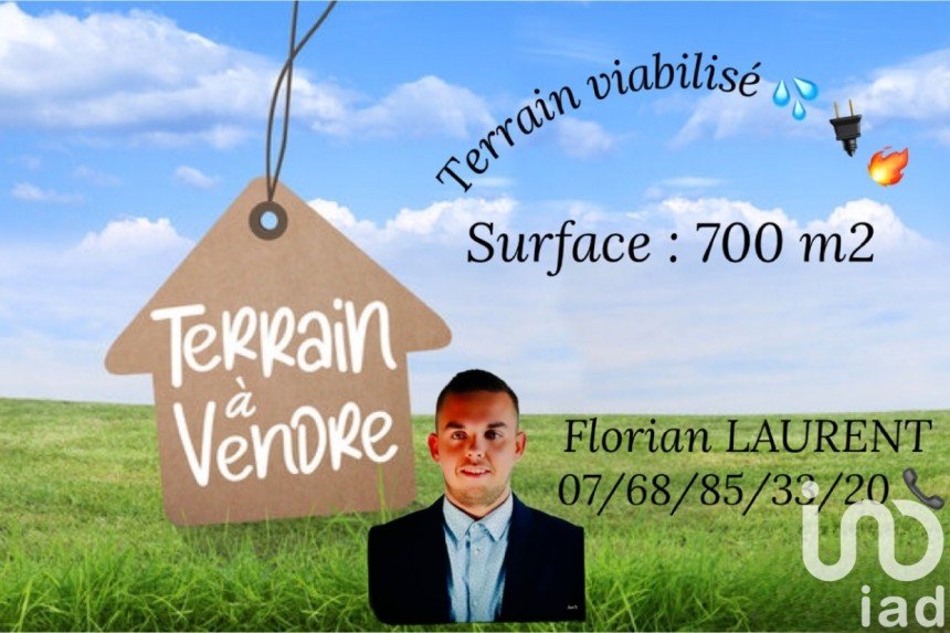 Terrain de 700 m² à Bruay-sur-l'Escaut (59860)