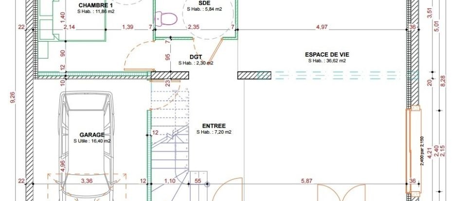 Maison 7 pièces de 138 m² à Plainval (60130)