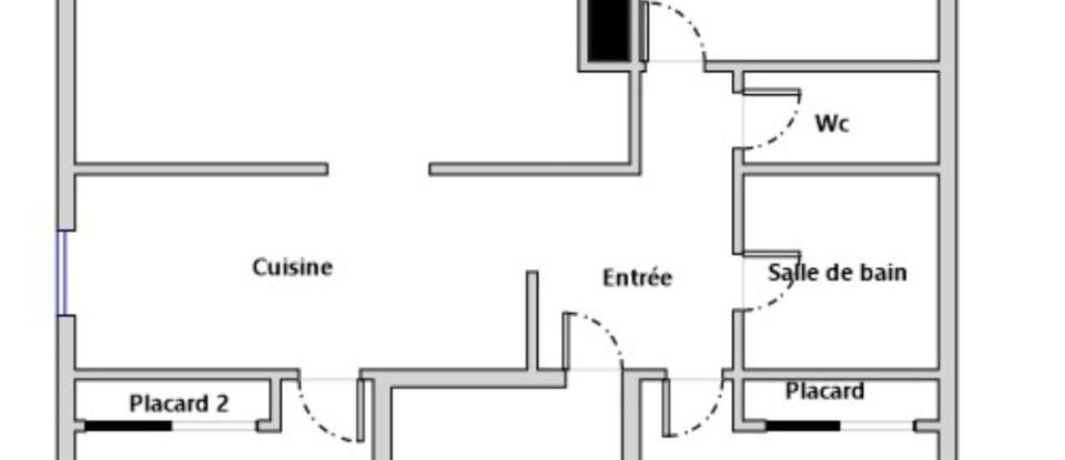 Appartement 4 pièces de 75 m² à Paris (75017)