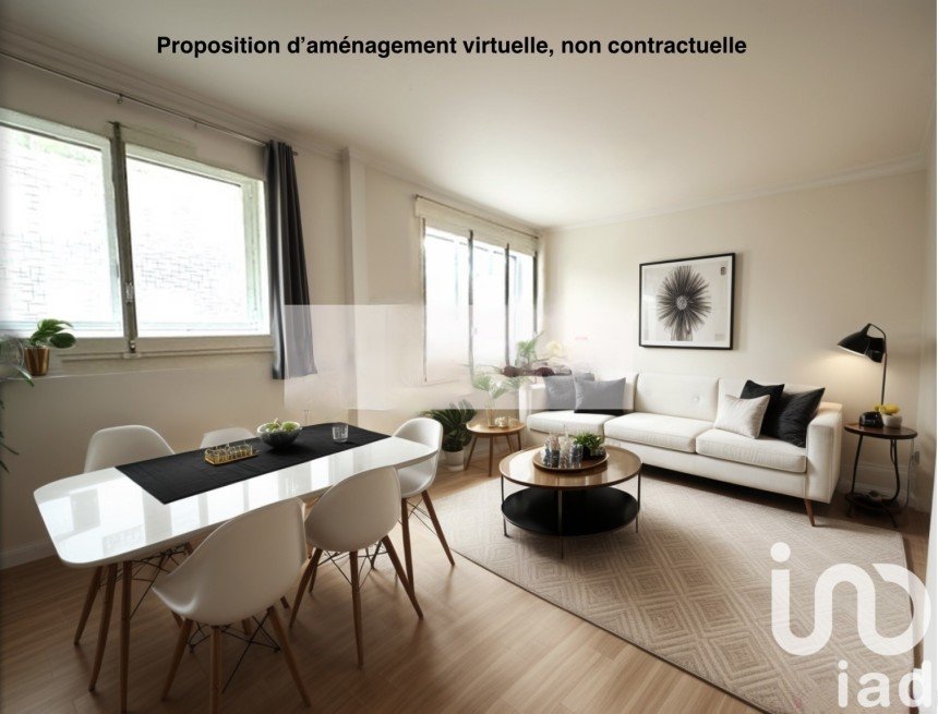 Appartement 2 pièces de 56 m² à Paris (75016)