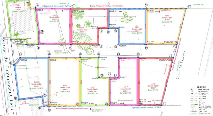 Terrain de 200 m² à Viry-Châtillon (91170)