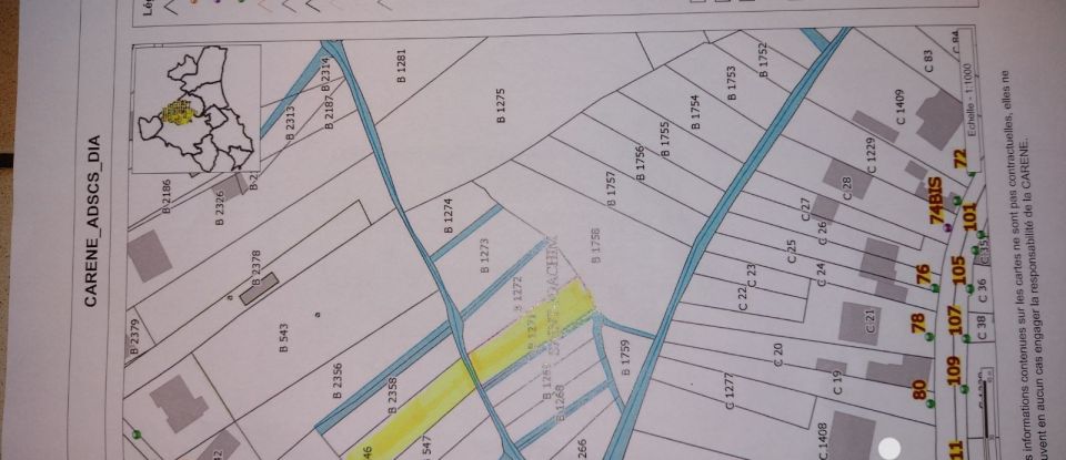 Terrain de 1 085 m² à Saint-Joachim (44720)