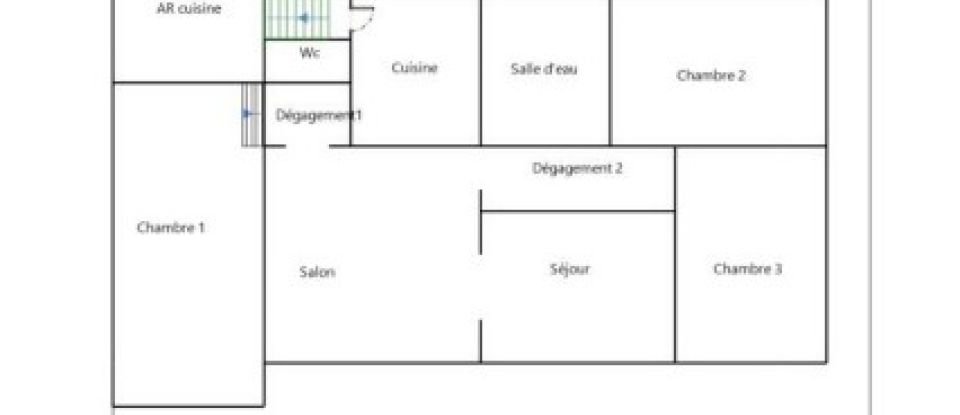 Maison 4 pièces de 80 m² à Saintes (17100)