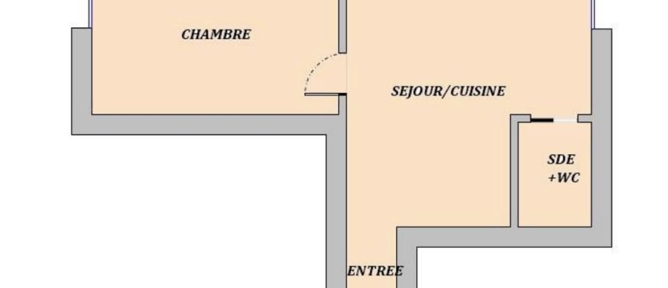 Appartement 2 pièces de 33 m² à Vitry-sur-Seine (94400)