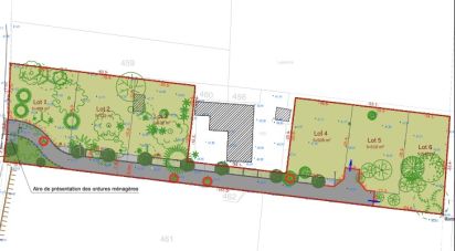 Land of 499 m² in Saint-Martin-de-Hinx (40390)