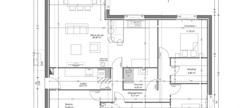 Maison 5 pièces de 119 m² à Guipry-Messac (35480)