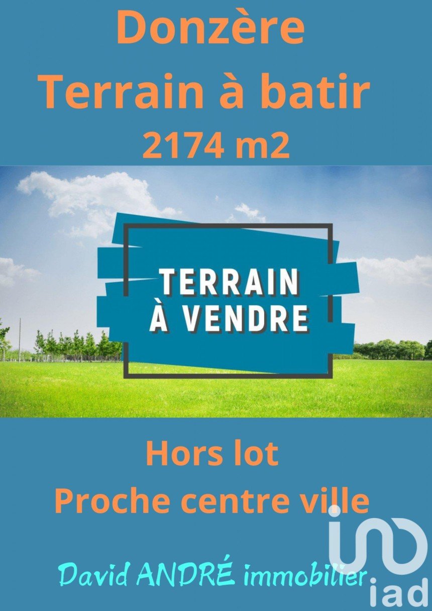 Terrain de 2 174 m² à Donzère (26290)