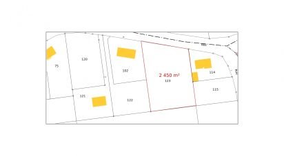 Terrain de 2 450 m² à Courant (17330)