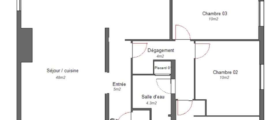 Maison 4 pièces de 107 m² à Pontchâteau (44160)