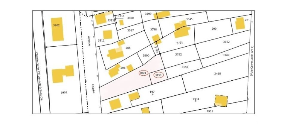 Terrain de 1 407 m² à Étival-Clairefontaine (88480)