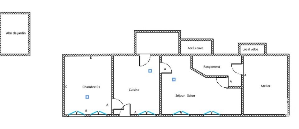 Maison 6 pièces de 189 m² à Bœurs-en-Othe (89770)