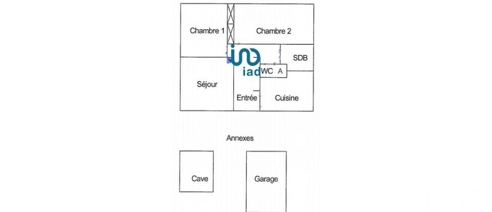 Appartement 3 pièces de 54 m² à Compiègne (60200)