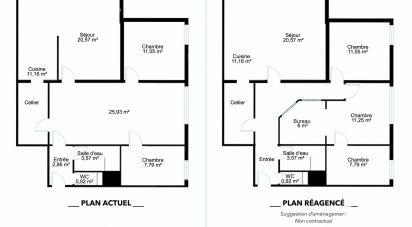 Appartement 4 pièces de 84 m² à Montreuil (93100)