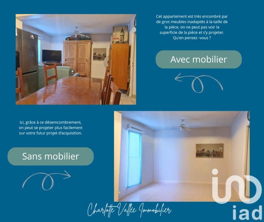 Appartement 2 pièces de 44 m² à Lézignan-Corbières (11200)