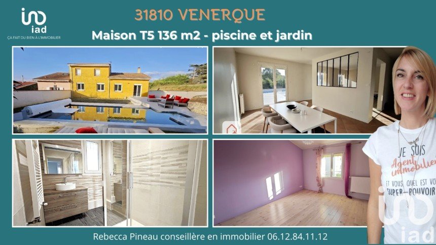 House 5 rooms of 136 m² in Venerque (31810)