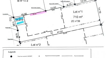 Terrain de 710 m² à Clos-Fontaine (77370)