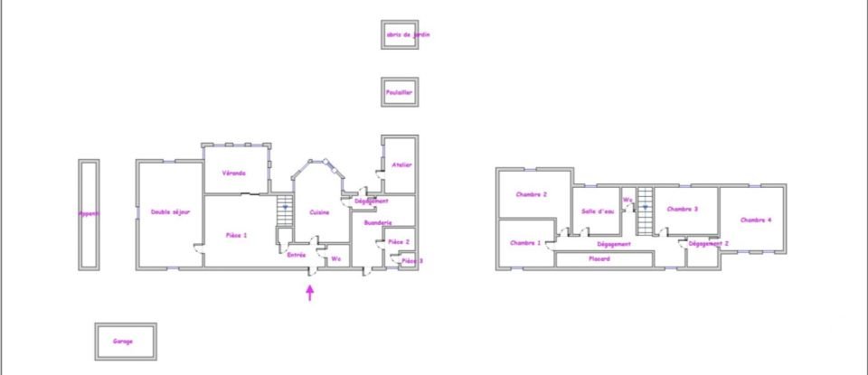 Maison 6 pièces de 172 m² à Le Vaudoué (77123)