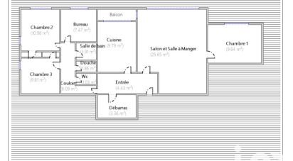 Appartement 5 pièces de 94 m² à Bobigny (93000)