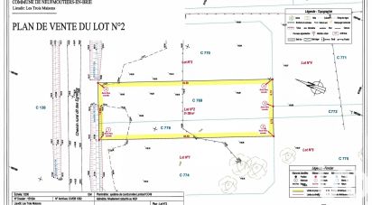 Terrain de 508 m² à Neufmoutiers-en-Brie (77610)