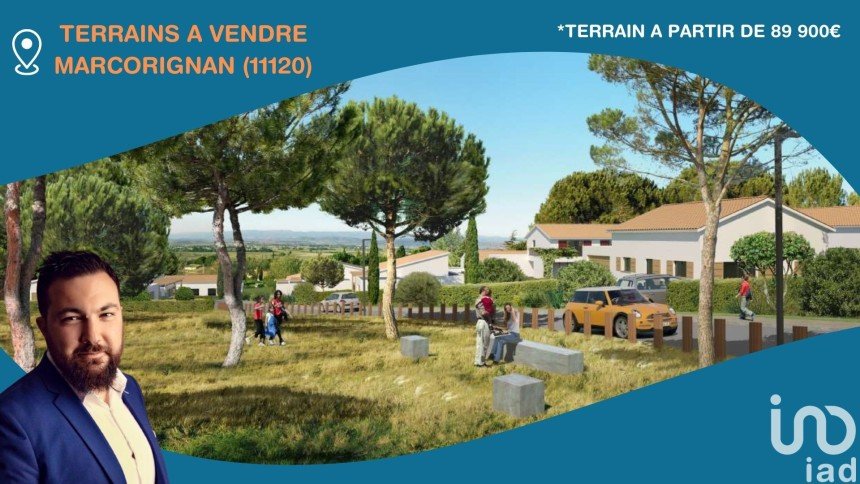 Land of 274 m² in Marcorignan (11120)