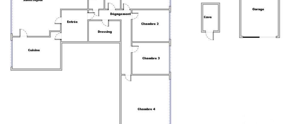 Appartement 5 pièces de 121 m² à Saint-Étienne (42100)