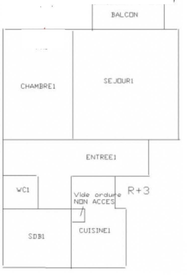 Apartment 2 rooms of 47 m² in L'Haÿ-les-Roses (94240)