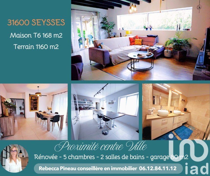 Maison 6 pièces de 168 m² à Seysses (31600)