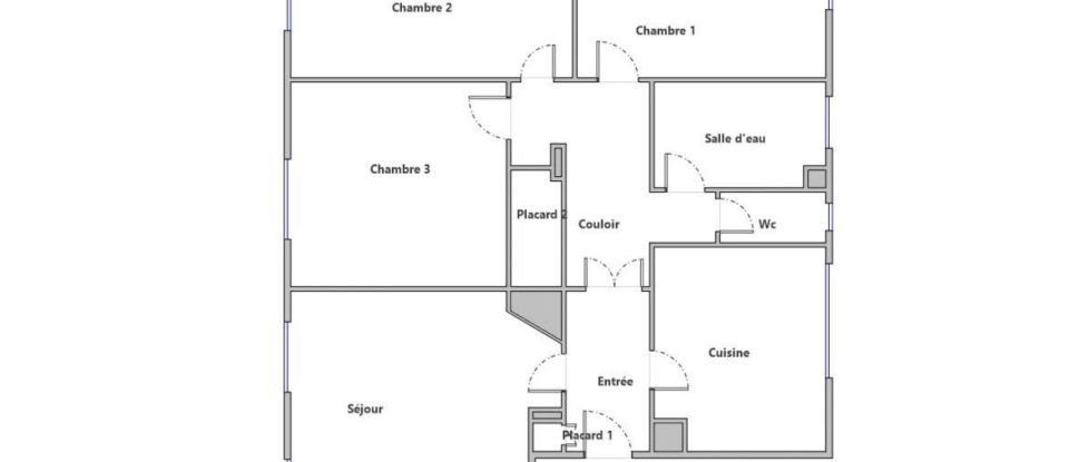 Appartement 4 pièces de 82 m² à Nanterre (92000)