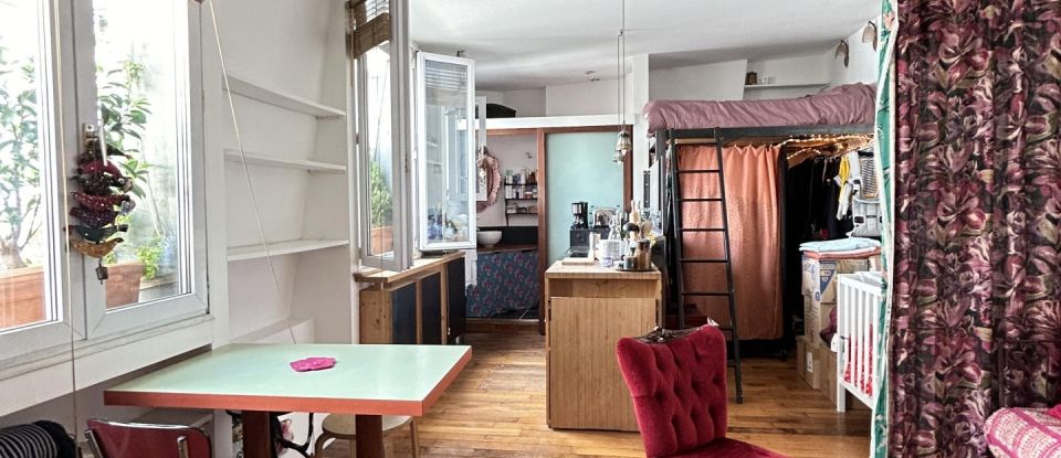 Studio 1 pièce de 27 m² à Paris (75018)