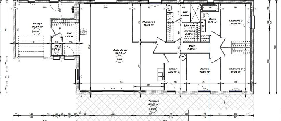 Terrain de 552 m² à Clermont-l'Hérault (34800)