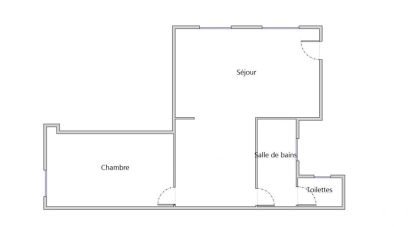 Appartement 2 pièces de 35 m² à Saint-Denis (93210)