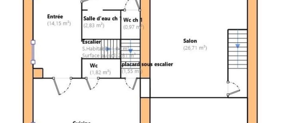 Demeure 6 pièces de 156 m² à Conilhac-Corbières (11200)