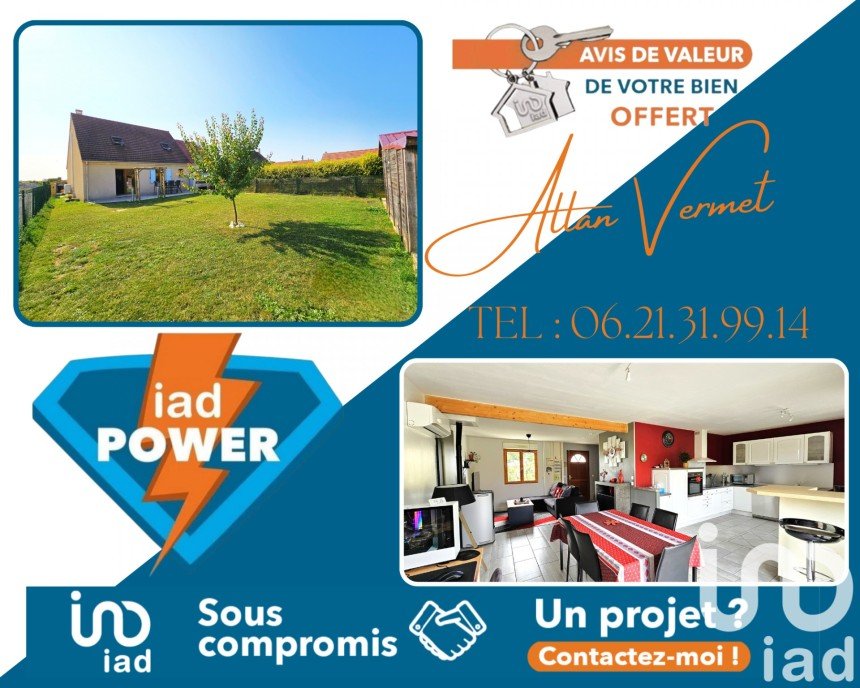 Maison 5 pièces de 90 m² à Auneau-Bleury-Saint-Symphorien (28700)