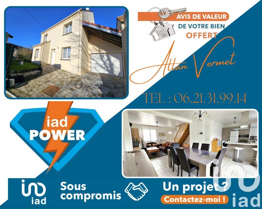 House 6 rooms of 113 m² in Auneau-Bleury-Saint-Symphorien (28700)