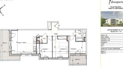 Apartment 4 rooms of 83 m² in Brié-et-Angonnes (38320)